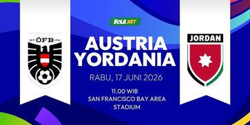 Susunan Pemain Austria vs Yordania: David Alaba Starter, Siap Adang Messi-nya Al-Nashama Susunan Pemain Austria vs Yordania: David Alaba Starter, Siap Adang Messi-nya Al-Nashama