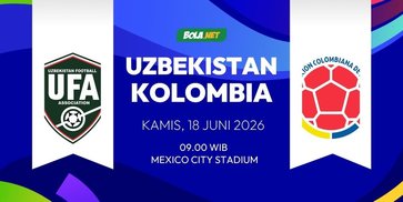 Prediksi Piala Dunia 2026: Uzbekistan vs Kolombia Kamis 18 Juni 2026 Prediksi Piala Dunia 2026: Uzbekistan vs Kolombia Kamis 18 Juni 2026