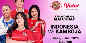 Ayo Nonton FIFA Womens Matchday: Indonesia vs Kamboja Hanya di Vidio Ayo Nonton FIFA Womens Matchday: Indonesia vs Kamboja Hanya di Vidio