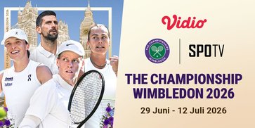 Jadwal Wimbledon 2026: Video Review Hadir Pertama Kalinya! Saksikan di Vidio