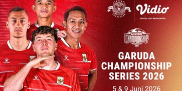 Jadwal FIFA Matchday: Garuda Championship Series 2026 Live Streaming di Vidio Jadwal FIFA Matchday: Garuda Championship Series 2026 Live Streaming di Vidio