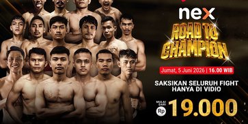 Saksikan NEX Road to Champion Vol. 3 Live Streaming Hanya di Vidio