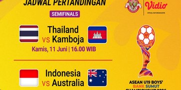 Jadwal ASEAN U19 Boys Championship 2026 (AFF U19) - Semifinal di Vidio