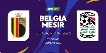 Prediksi Piala Dunia 2026: Belgia vs Mesir 16 Juni 2026 Prediksi Piala Dunia 2026: Belgia vs Mesir 16 Juni 2026