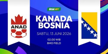 Prediksi Piala Dunia 2026: Kanada vs Bosnia dan Herzegovina 13 Juni 2026