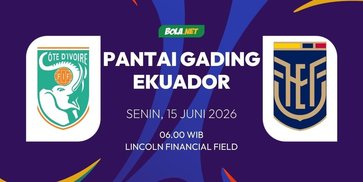 Prediksi Piala Dunia 2026: Pantai Gading vs Ekuador 15 Juni 2026