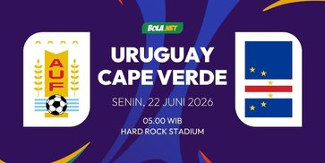 Prediksi Piala Dunia 2026: Uruguay vs Cape Verde 22 Juni 2026 Prediksi Piala Dunia 2026: Uruguay vs Cape Verde 22 Juni 2026