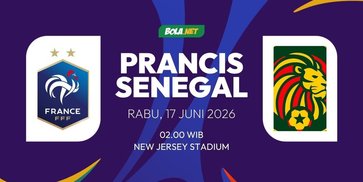 Link Live Streaming Piala Dunia 2026: Prancis vs Senegal Link Live Streaming Piala Dunia 2026: Prancis vs Senegal