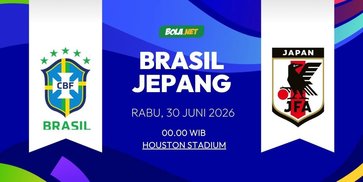 Prediksi Piala Dunia 2026: Brasil vs Jepang 30 Juni 2026