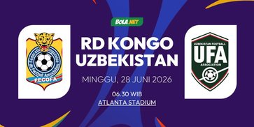Prediksi Piala Dunia 2026: RD Kongo vs Uzbekistan 28 Juni 2026