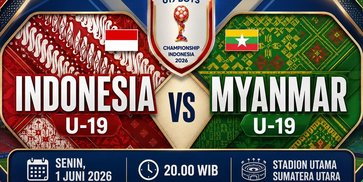 Prediksi Timnas Indonesia U-19 vs Timnas Myanmar U-19, Senin 1 Juni 2026