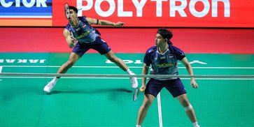 Sabar/Reza Jumpa Raymond/Joaquin di Semifinal Indonesia Open 2026, Amankan Satu Tiket Final