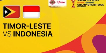 Cari Tempat Menonton Timor Leste vs Indonesia di Piala AFF U-19 2026? Ini Link Live Streamingnya!