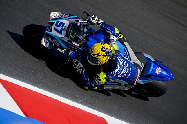 Pernyataan Resmi Aldi Satya Mahendra Pembalap AS BLU CRU Racing Yamaha, Aldi Satya Mahendra (c) Yamaha Indonesia