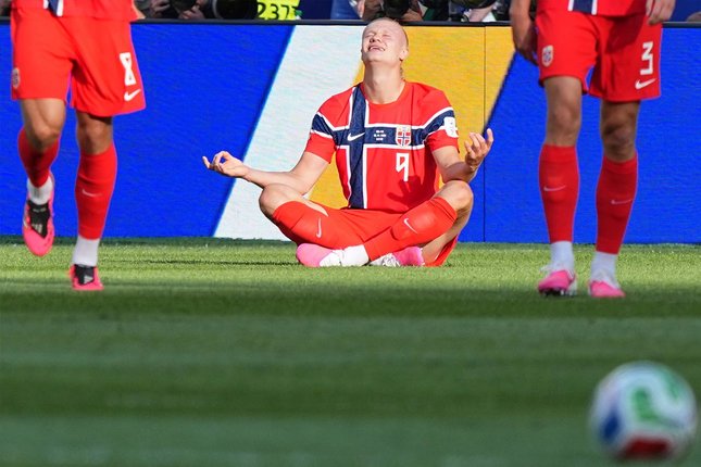 Statistik Erling Haaland Melawan Irak