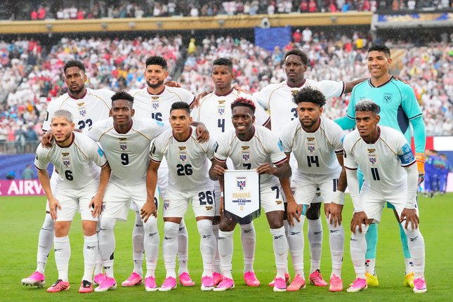 Starting XI Timnas Panama pada laga Piala Dunia 2026 lawan Timnas Inggris (c) AP Photo/Yuki Iwamura