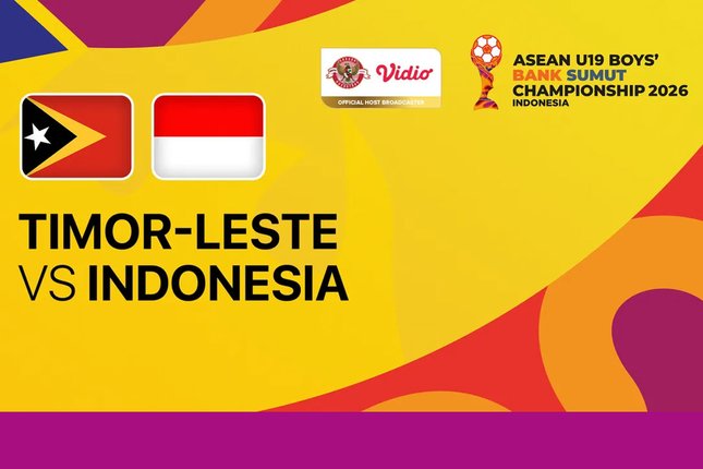 Nonton Live Streaming Timor Leste vs Indonesia U-19