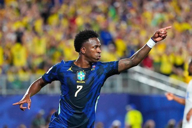 Statistik Vinicius Junior di laga Brasil vs Haiti Statistik Vinicius Junior di laga Brasil vs Haiti