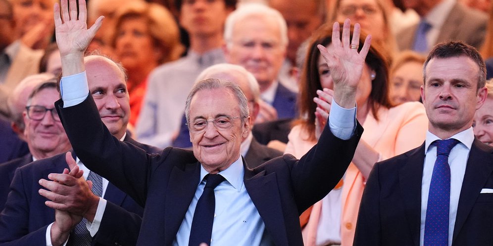 62% suara! Florentino Perez menang pemilu Real Madrid 2026. 