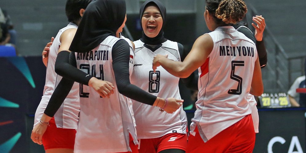 Timnas Voli Putri Indonesia Kalahkan Hong Kong dan Jaga Asa 