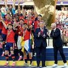 Donald Trump 'Dihilangkan' di Foto Juara Spanyol Donald Trump 'Dihilangkan' di Foto Juara Spanyol