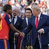 Donald Trump Dicemooh di Final Piala Dunia, Momen Canggung Jadi Perbincangan Donald Trump Dicemooh di Final Piala Dunia, Momen Canggung Jadi Perbincangan