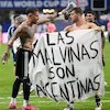 Argentina Terancam Sanksi FIFA usai Bentangkan Spanduk Malvinas Argentina Terancam Sanksi FIFA usai Bentangkan Spanduk Malvinas