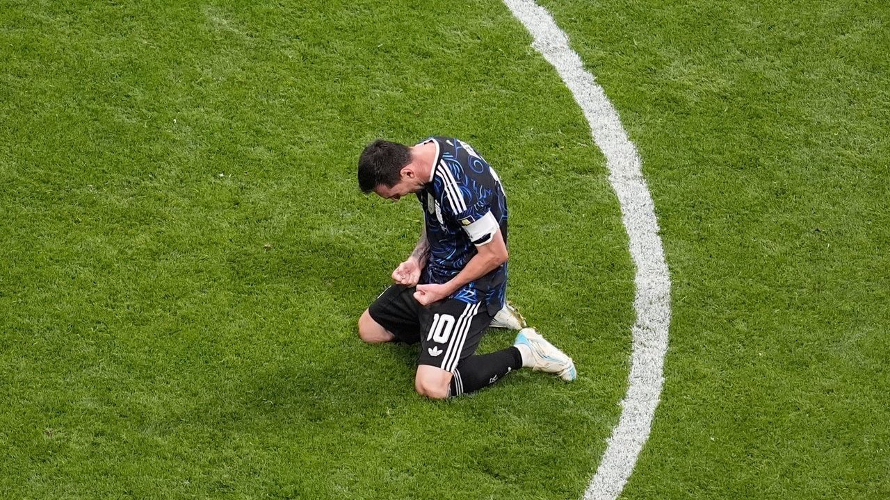 Man of the Match Inggris vs Argentina: Lionel Messi Man of the Match Inggris vs Argentina: Lionel Messi