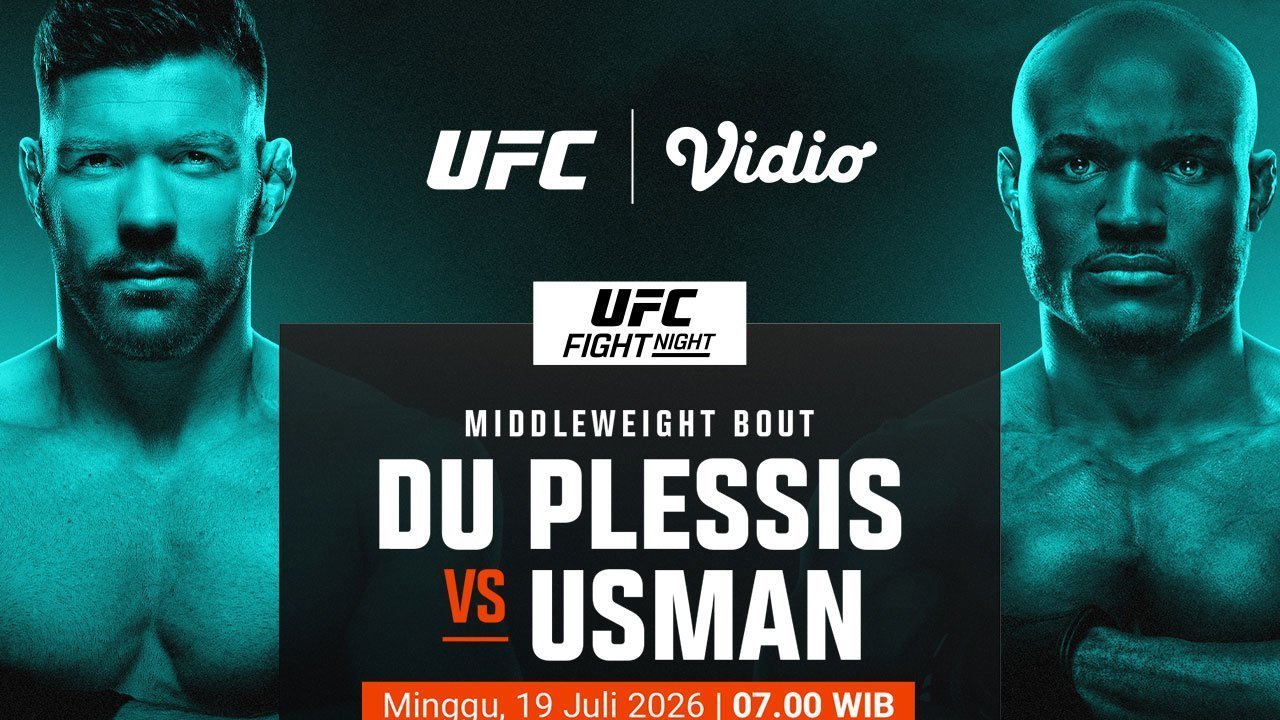 UFC Fight Night - Du Plessis vs Usman: Saksikan Persaingan Kelas Middleweight Hanya di Vidio UFC Fight Night - Du Plessis vs Usman: Saksikan Persaingan Kelas Middleweight Hanya di Vidio