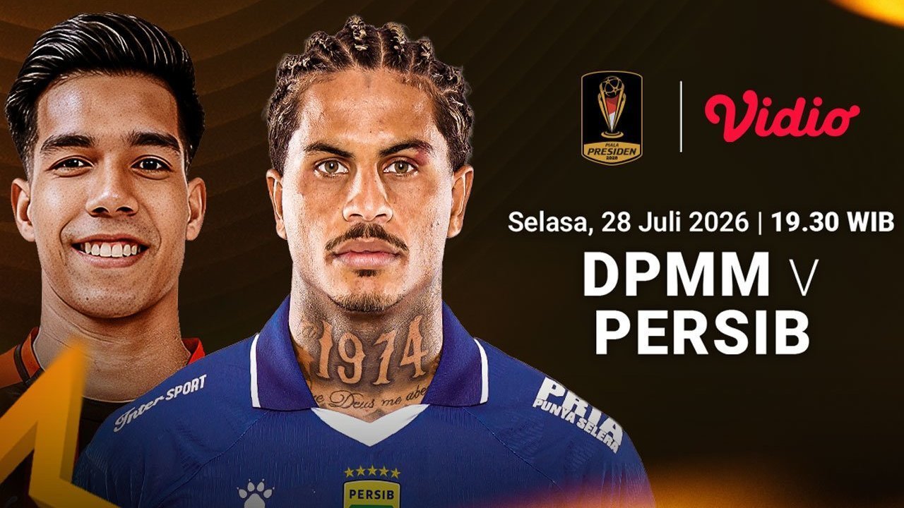Jadwal Piala Presiden - DPMM vs Persib: Adu Strategi dan Taktik Hanya di Vidio