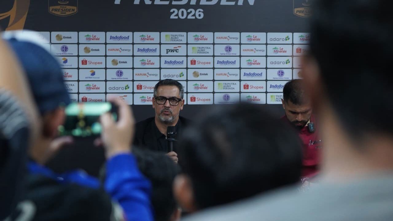Piala Presiden 2026: Bos Arema FC Pastikan Marcos Santos Aman, Tak Akan Dipecat Piala Presiden 2026: Bos Arema FC Pastikan Marcos Santos Aman, Tak Akan Dipecat