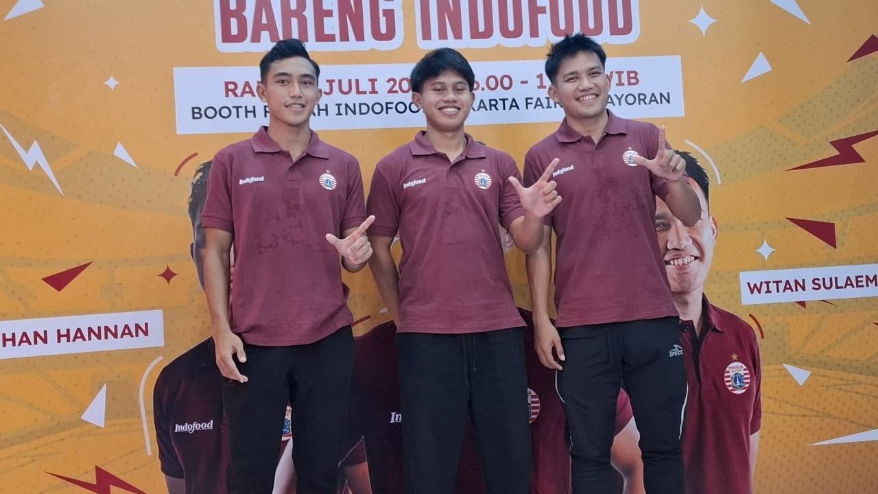 Meet and Greet di Jakarta Fair Kemayoran, 3 Pemain Persija Tegaskan Incar Gelar Super League Musim Depan Meet and Greet di Jakarta Fair Kemayoran, 3 Pemain Persija Tegaskan Incar Gelar Super League Musim Depan