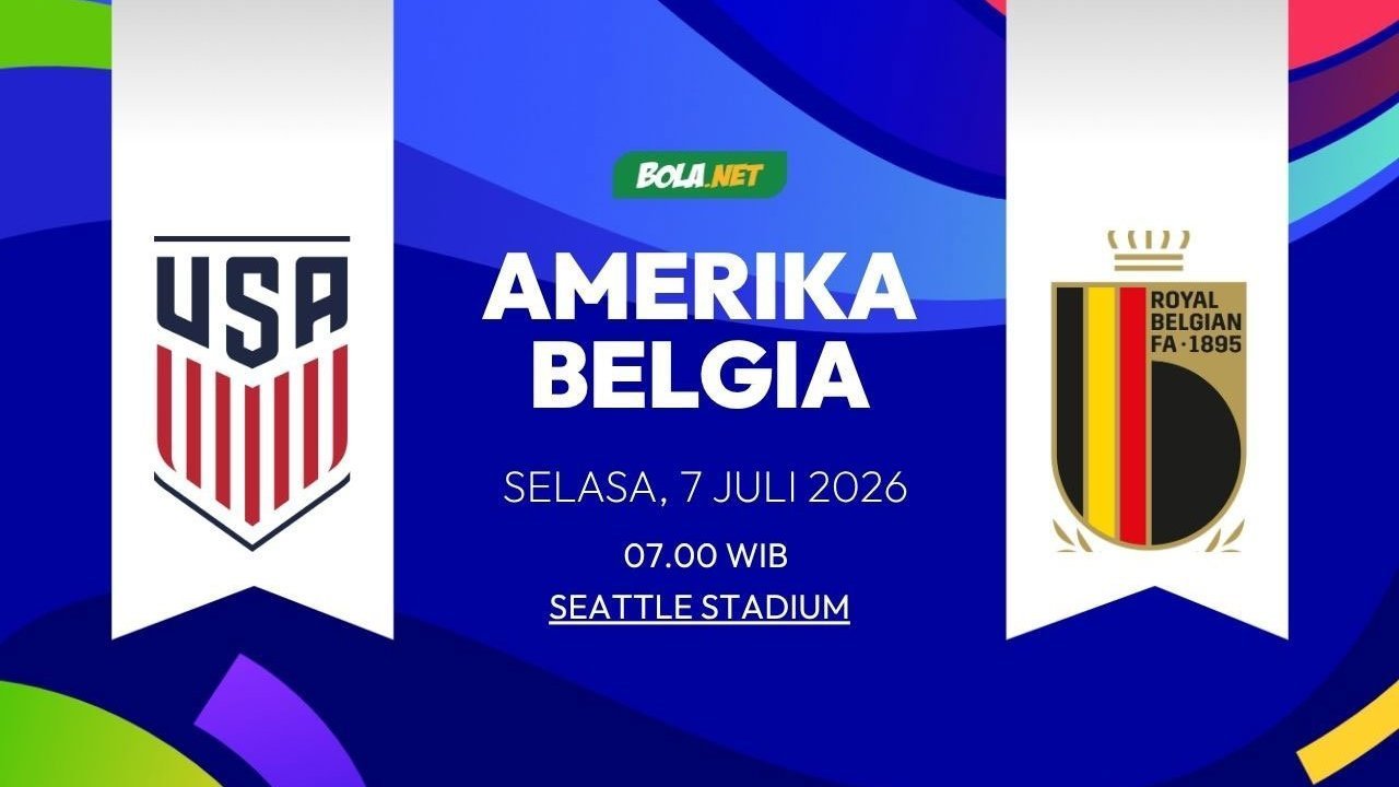 Prediksi Piala Dunia 2026: Amerika Serikat vs Belgia 7 Juli 2026 Prediksi Piala Dunia 2026: Amerika Serikat vs Belgia 7 Juli 2026