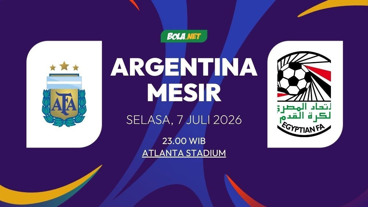 Prediksi Piala Dunia 2026: Argentina vs Mesir 7 Juli 2026 Prediksi Piala Dunia 2026: Argentina vs Mesir 7 Juli 2026