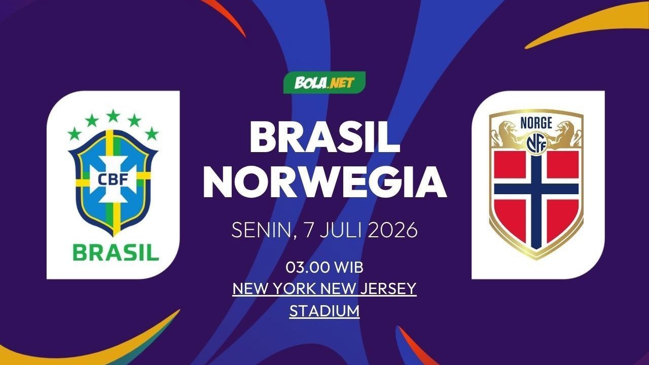 Prediksi Piala Dunia 2026: Brasil vs Norwegia 6 Juli 2026 Prediksi Piala Dunia 2026: Brasil vs Norwegia 6 Juli 2026