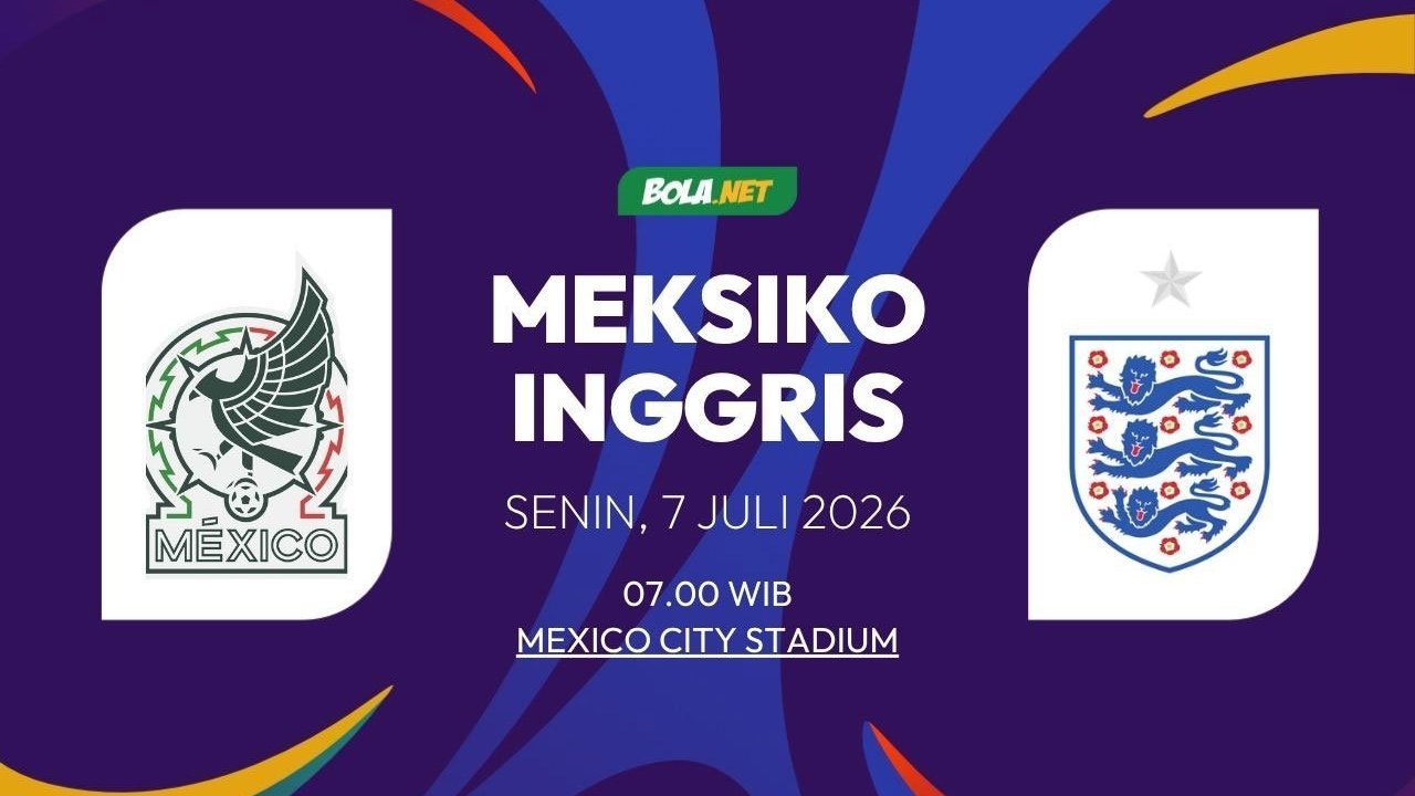 Prediksi Piala Dunia 2026: Meksiko vs Inggris 6 Juli 2026 Prediksi Piala Dunia 2026: Meksiko vs Inggris 6 Juli 2026