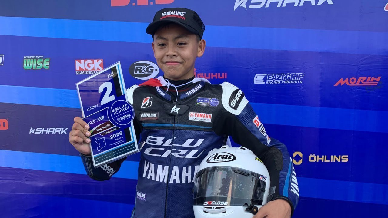 Reynaldi Junior Wakili Indonesia di Podium Hari Pertama R3 Blu Cru Asia Pasific 2026 Reynaldi Junior Wakili Indonesia di Podium Hari Pertama R3 Blu Cru Asia Pasific 2026