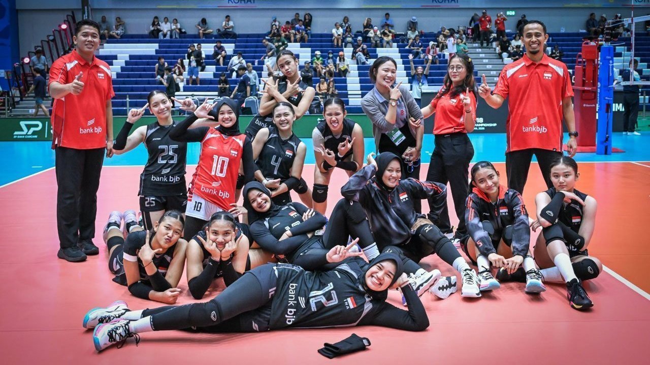 Kalahkan Filipina, Tim Voli Putri U-18 Indonesia Tantang Thailand di Perempat Final AVC 2026 Kalahkan Filipina, Tim Voli Putri U-18 Indonesia Tantang Thailand di Perempat Final AVC 2026