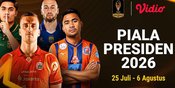 Jadwal Nonton Piala Presiden 2026: Ajang Pembuktian Pemain Baru Hanya di Vidio Jadwal Nonton Piala Presiden 2026: Ajang Pembuktian Pemain Baru Hanya di Vidio