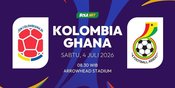 Prediksi Piala Dunia 2026: Kolombia vs Ghana 4 Juli 2026 Prediksi Piala Dunia 2026: Kolombia vs Ghana 4 Juli 2026