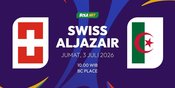 Prediksi Piala Dunia 2026: Swiss vs Aljazair 3 Juli 2026 Prediksi Piala Dunia 2026: Swiss vs Aljazair 3 Juli 2026