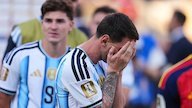 Lionel Messi Tak Berkutik, Mimpi Argentina Pertahankan Gelar Berakhir di Tangan Spanyol