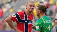 Nyland Kokoh di Bawah Mistar, Haaland Mematikan di Barisan Depan