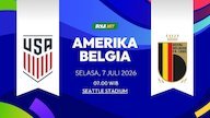 Link Streaming Piala Dunia 2026: Amerika Serikat vs Belgia
