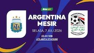 Link Streaming Piala Dunia 2026: Argentina vs Mesir
