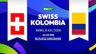 Prediksi Piala Dunia 2026: Swiss vs Kolombia 8 Juli 2026