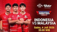 Nonton Indonesia U-17 vs Malaysia U-17: Misi Perdana David Nascimento di Vidio Nonton Indonesia U-17 vs Malaysia U-17: Misi Perdana David Nascimento di Vidio