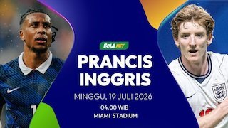 Prediksi Piala Dunia 2026: Prancis vs Inggris 19 Juli 2026