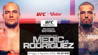 UFC Fight Night: Medic vs Rodriguez, Pertarungan MMA Pertama di Serbia Live di Vidio UFC Fight Night: Medic vs Rodriguez, Pertarungan MMA Pertama di Serbia Live di Vidio