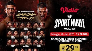 Nonton HW Sports Night Vol. 10: Panggung Pembuktian Fighter Indonesia Hanya di Vidio Nonton HW Sports Night Vol. 10: Panggung Pembuktian Fighter Indonesia Hanya di Vidio